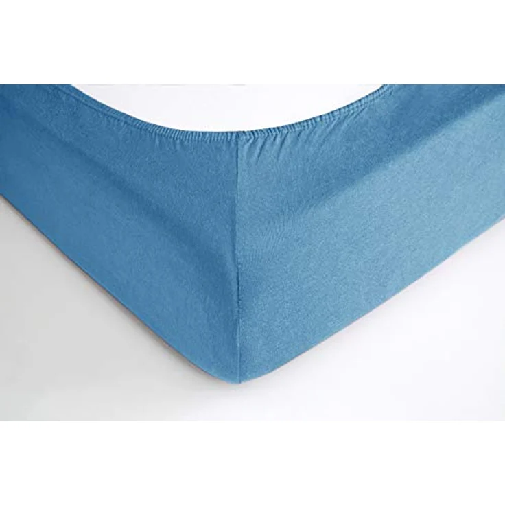Hometex Premium Textiles Spannbettlaken Premium Boxspringbett Spannbetttuch ideal für Wasserbett und Matratzen, Jersey, Gummizug: Rundumgummizug, Spannbettlaken Premium Qualität 190 g/m², Gekämmte Baumwolle – Bild 6