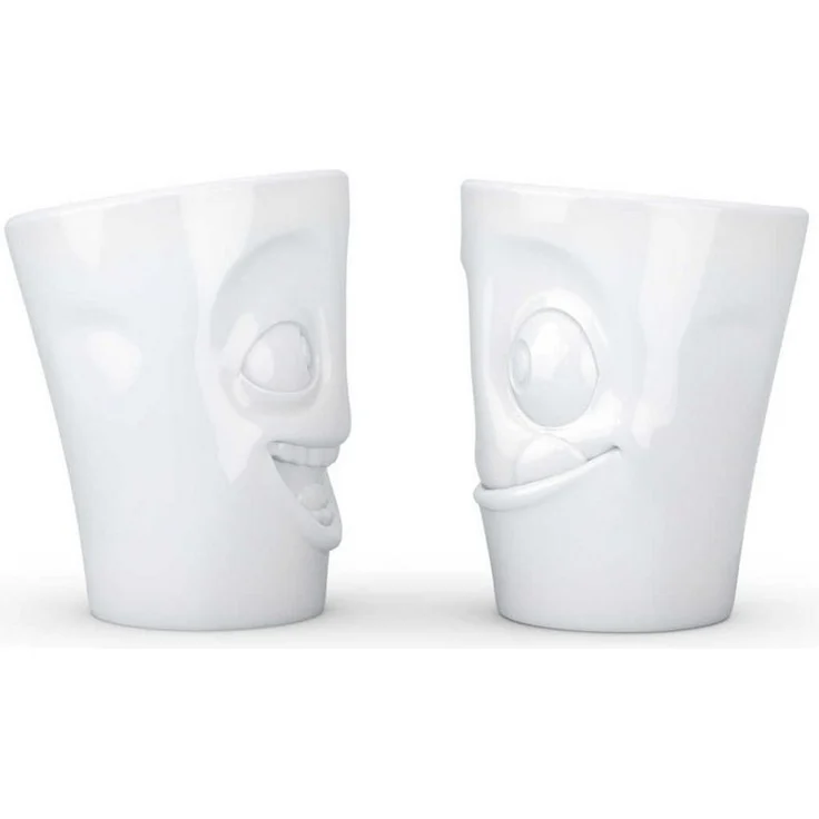 FiftyEight Products Becher-Set "Witzig & Lecker" 350 ml – Bild 2