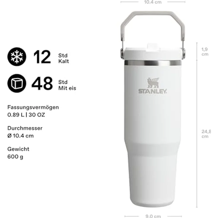 Stanley Stanley The Iceflow Flip Straw Tumbler Tasse 0,89l 1012043069 – Bild 3
