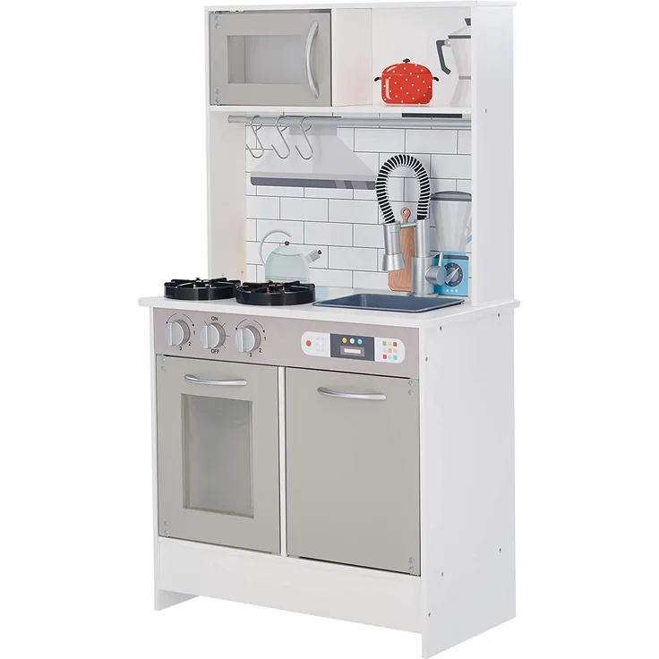 Teamson Kids TD-12913G Küche Spielen, Grau