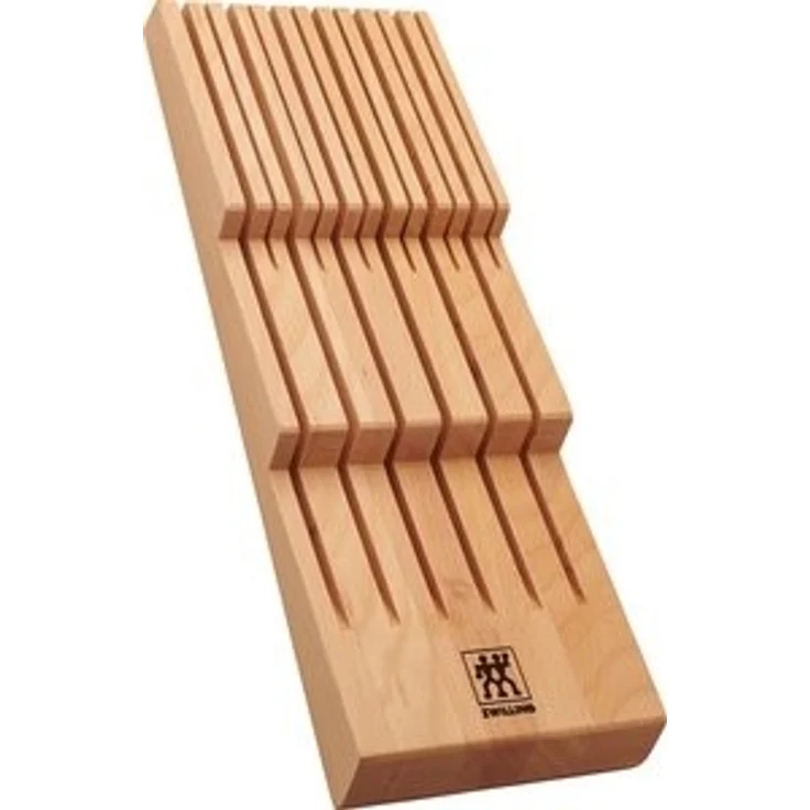 ZWILLING Messerhalter für Schubladen, Schubladen-Einsatz, Für 12 Messer, 41 x 15,5 x 4,8 cm, Holz – Bild 5