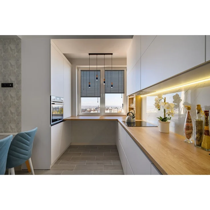 Sonello Jalousie Klemmfix ohne mit Bohren 30cm x 100cm Anthrazit Aluminium Jalousette, Klemmfix, Inkl. Halterung für Decken- u. Wandmontage Alu Jalousie Fenster u. Tür, Blickdicht freihängend – Bild 3