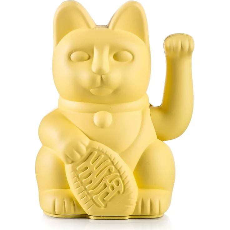 Donkey Winkekatze Lucky Cat Yellow