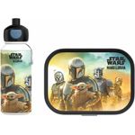 Mepal 'Campus' Lunch-Set mit Pop-up Trinkflasche & Lunch Box, Kunststoff Star Wars, 400 ml / 750 ml