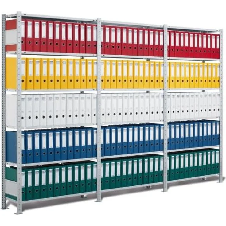 Schulte Regal MULTIplus85 36010 Anbau 2.000x1.000x300mm AL lichtgrau – Bild 4