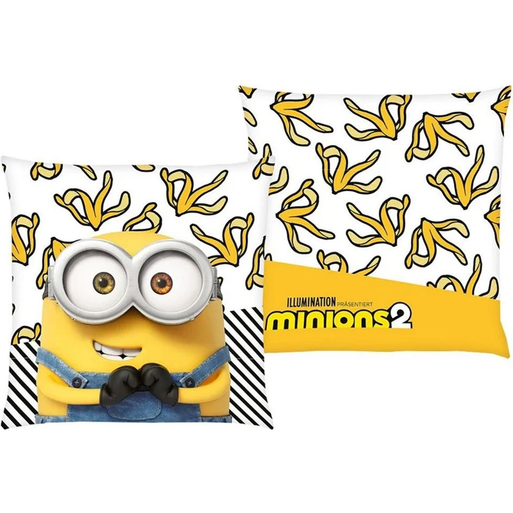 Herding Dekokissen Banana Bob Minions 40 x 40 cm Kinder Deko-Kissen Kuschelkissen
