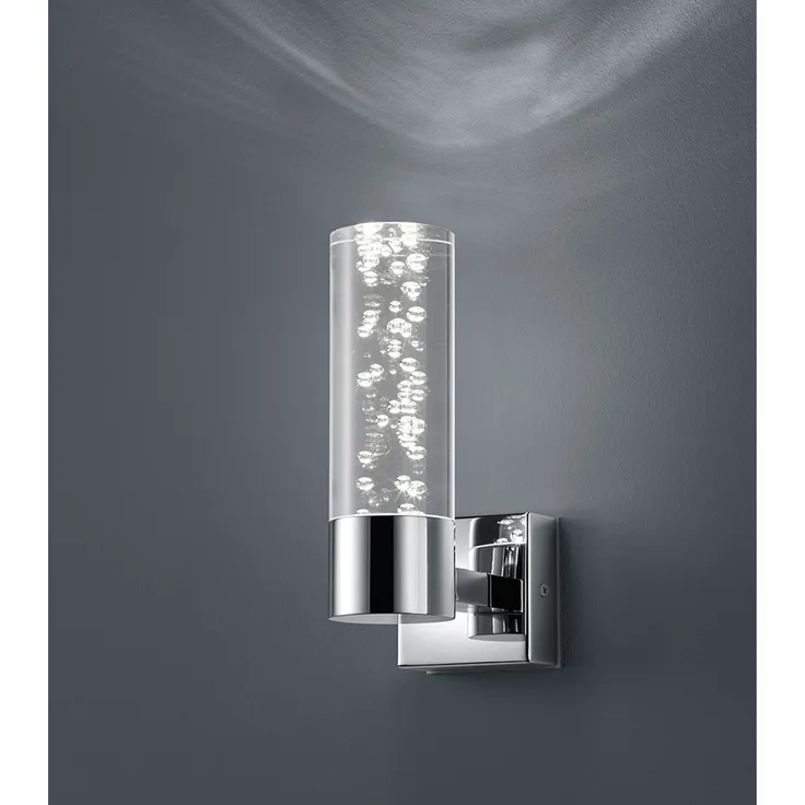 Hübsche 3,2 Watt LED Wandleuchte in Chrom