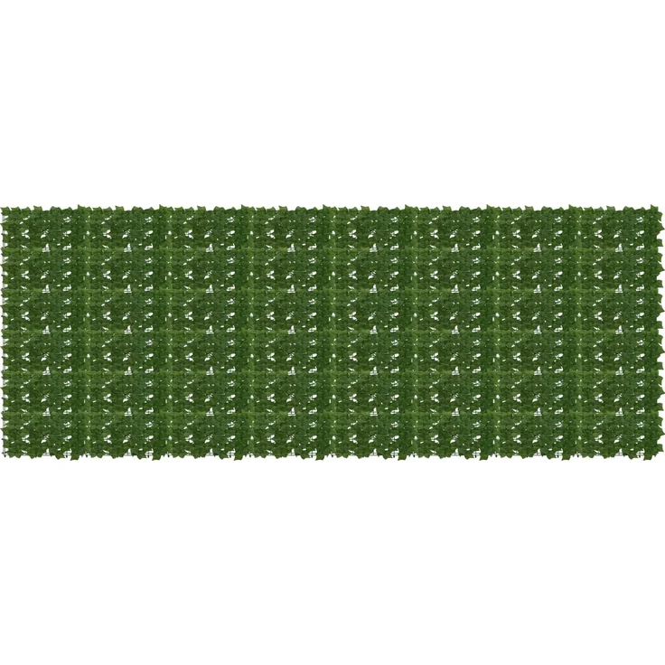 vidaXL Balkonsichtschutz mit Blättern Grün 400 x 150 cm 42040664 – Bild 1