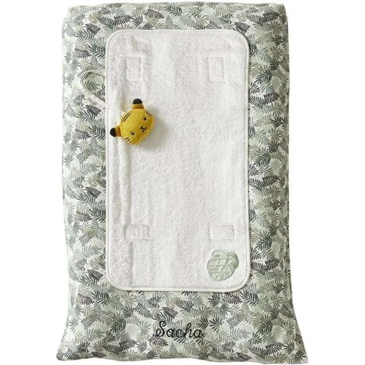 vertbaudet Wickelauflage Bezug für Baby Wickelauflage PANDAFREUNDE – Bild 4
