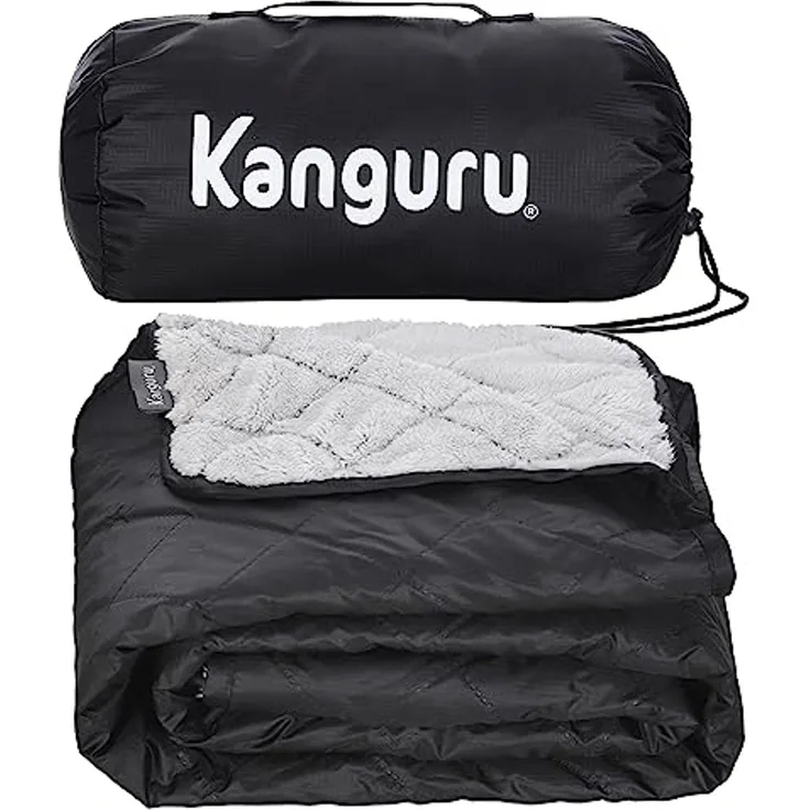 KANGURU Picknick-Kuscheldecke 140 x 170 cm