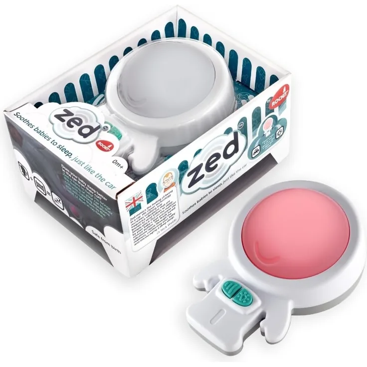 Rocket ZED Schlafastronaut by Rockit - 3in1 Einschlafhilfe + tragbares Nachtlicht/mit 6 beruhigenden Vibrationsmodi, für ruh