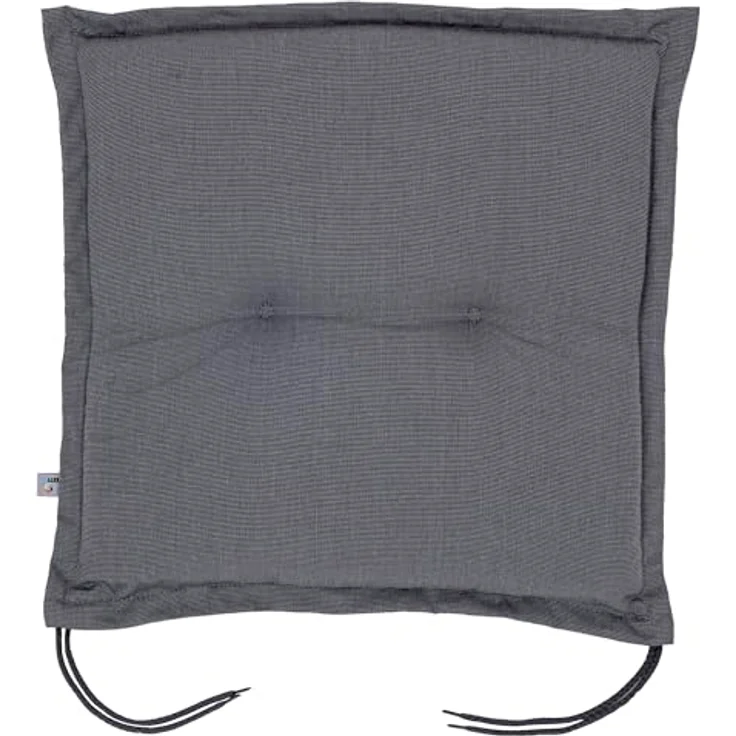 KETTtex Hockerauflage Hocker Bali 50089-51 grau meliert 50x50x6 cm KETTtex – Bild 1