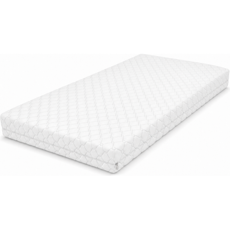 Crownmiller Basic One 100x200 cm mittel, Komfortschaummatratze, 10 cm hoch, abnehmbarer Bezug, 60 Grad waschbar, Oeko-TEX 100 – Bild 2