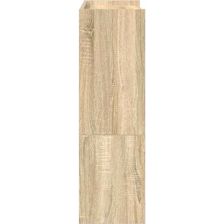 vidaXL Schuhregal Sonoma-Eiche 60x25x81 cm Holzwerkstoff 859880 – Bild 4