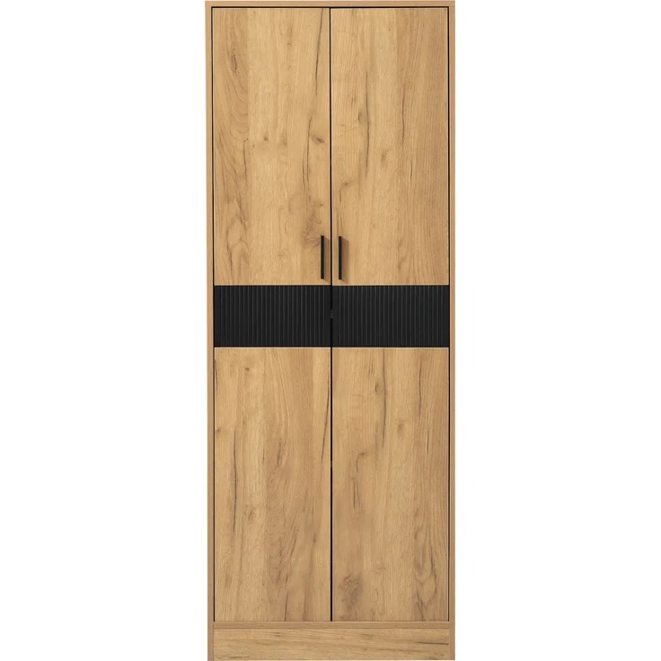 ZUBALIYA Hochschrank 60x35x160 cm, mit verstellbaren Einlegeböden und Aktenschrank mit sanft schließender Tür, Aufbewahrungsschrank für Büro, Wohnzimmer und Flur,Aktenschränke,Sideboard – Bild 3