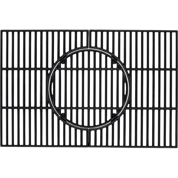 tepro Grillzubehör Universal Guss-Grillrost-Set mit Rost-in-Rost-System, Grillfläche: ca. 71,5x46 cm