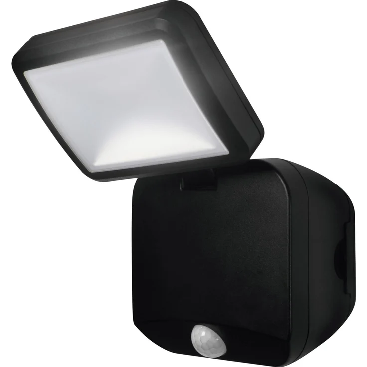 Osram LED-Außenleuchte Battery Spotlight mit Licht- & Bewegungssensor 21,5 cm kaltweiß schwarz – Bild 4