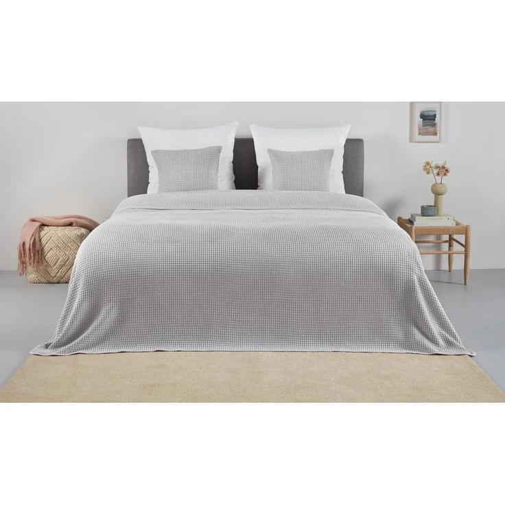andas Tagesdecke GRETA, in Waffelpiqué Optik, viele Farben erhältlich, Decke ab 150x250 cm – Bild 5