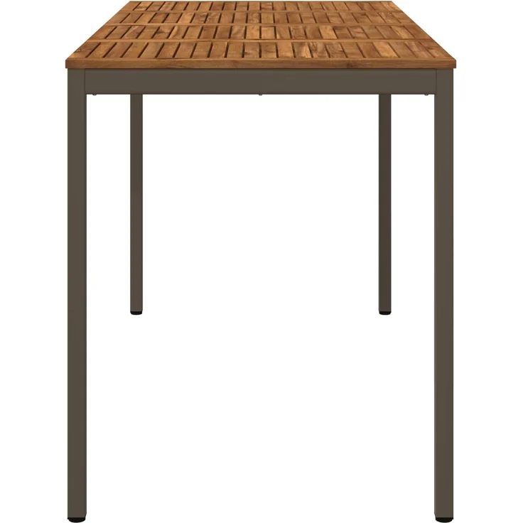 vidaXL Gartenbar-Tisch NAARDEN Natur und Kaffee 180 x 88,5 x 105 cm 901354 – Bild 4