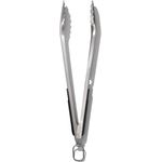 OXO Good Grips Grillzange, mit integriertem Flaschenöffner, Edelstahl