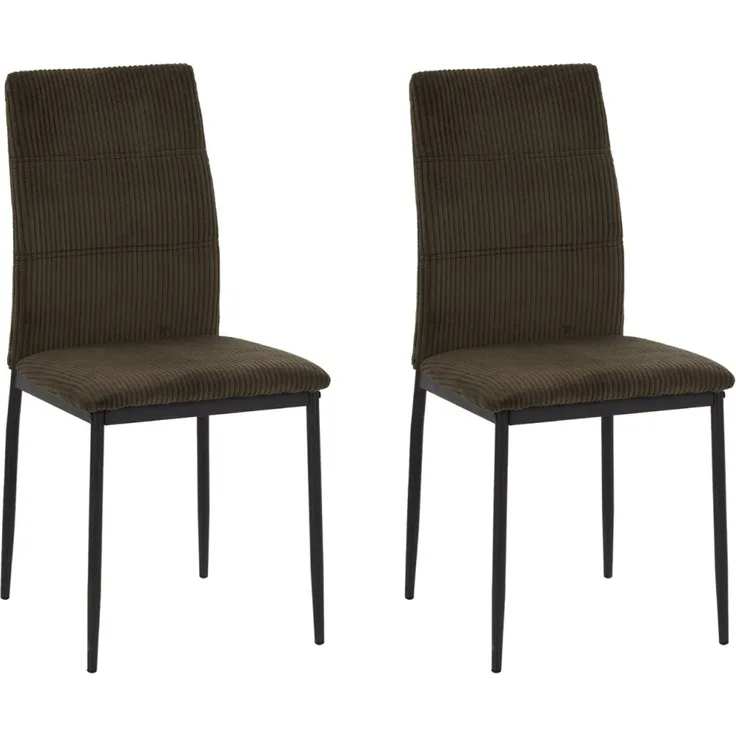 Stuhl Finn braun cord