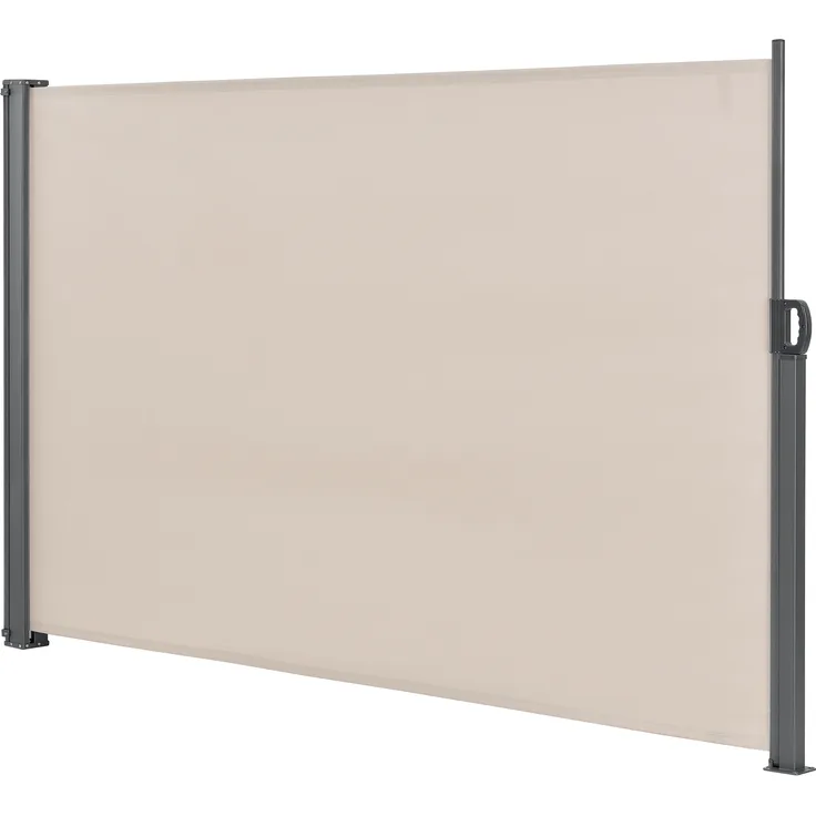 Seitenmarkise Mulhacén 160x300 cm Sandfarben Sichtschutz pro. tec