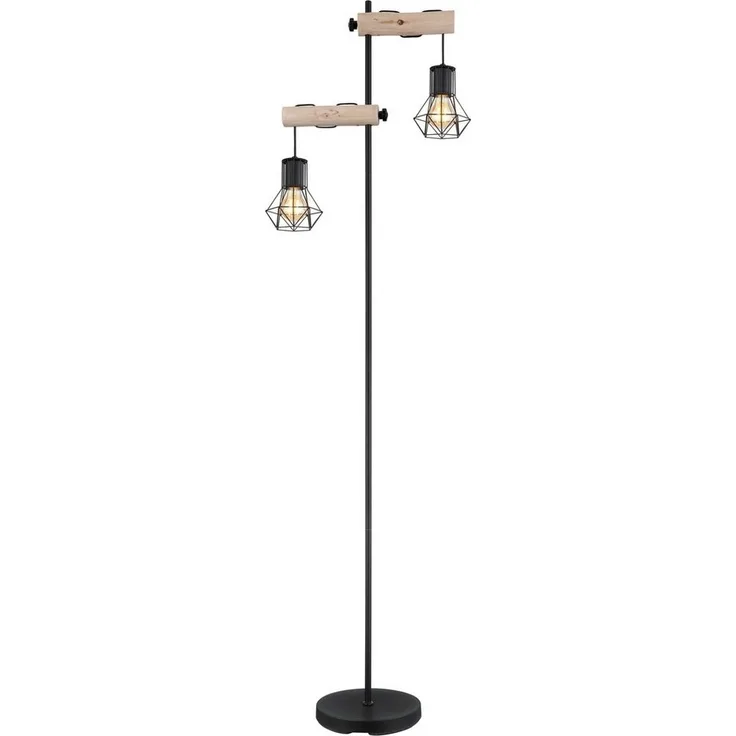 GLOBO LIGHTING Stehlampe PRISKA, ohne Leuchtmittel, Stehleuchte/Wohnzimmer/Schlafzimmer/Flur