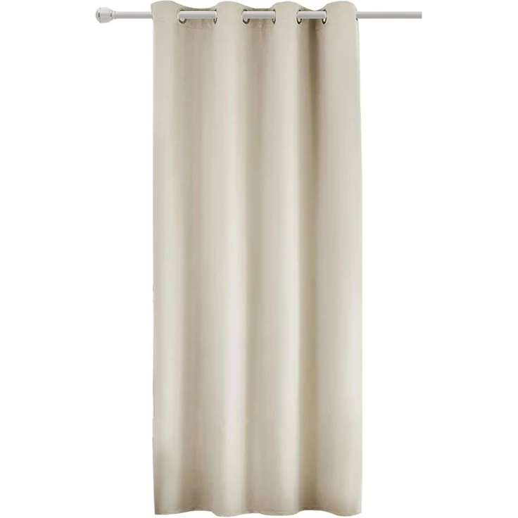 Woltu Gardine, (1 St), blickdicht, mit Ösen, 130 g/m², Leichter & weicher – Bild 1