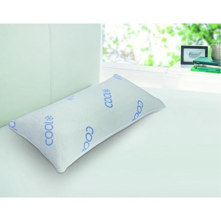 Triton Cool Visco Komfort Schlafkissen 40x80cm Kopf Nacken Bett Sofa Winter