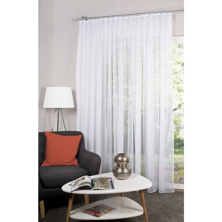HOME WOHNIDEEN Sablio 120 x 300 1x Fertigschal Weiß – Bild 5