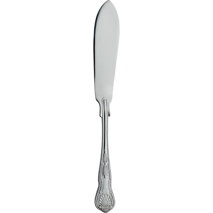 Grunwerg FIKKGR Parish Besteck Kings Sortiment 12er Set Fischmesser, Edelstahl, 1. 5mm, 12