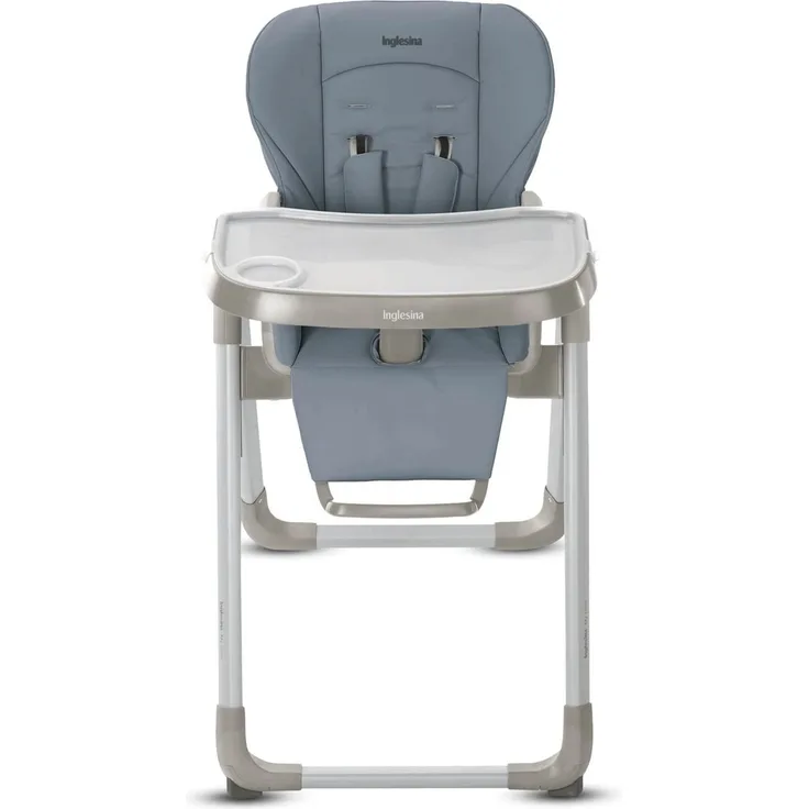 Inglesina My Time Hochstuhl, Sugar, Verstellbar von Geburt bis 36 Monate, Faltbar, Modernes Design, Höchster Komfort und Hygiene