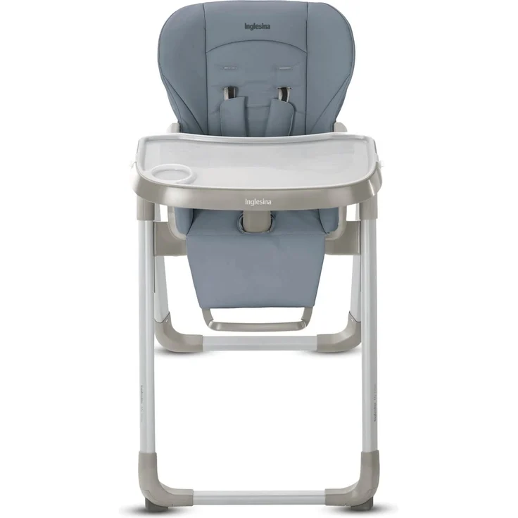 Inglesina My Time Hochstuhl, Sugar, Verstellbar von Geburt bis 36 Monate, Faltbar, Modernes Design, Höchster Komfort und Hygiene