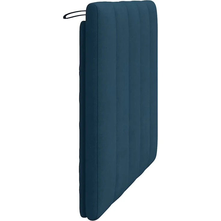 vidaXL Kopfteil-Kissen "Hanko" Blau 100 cm Samt – Bild 6