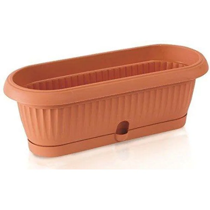Terra 1405069100 Blumenkasten 32 cm, terracotta