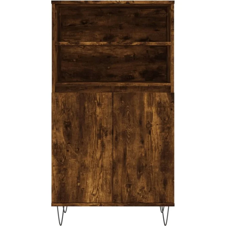 vidaXL Highboard Räuchereiche 60x36x110 cm Holzwerkstoff 831489 – Bild 12