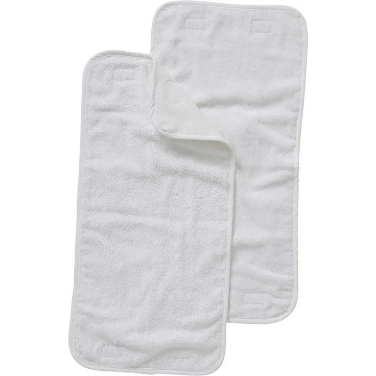 vertbaudet Wickelauflage Frottee-Auflagen für Reise-Wickelunterlagen, 2er-Pack