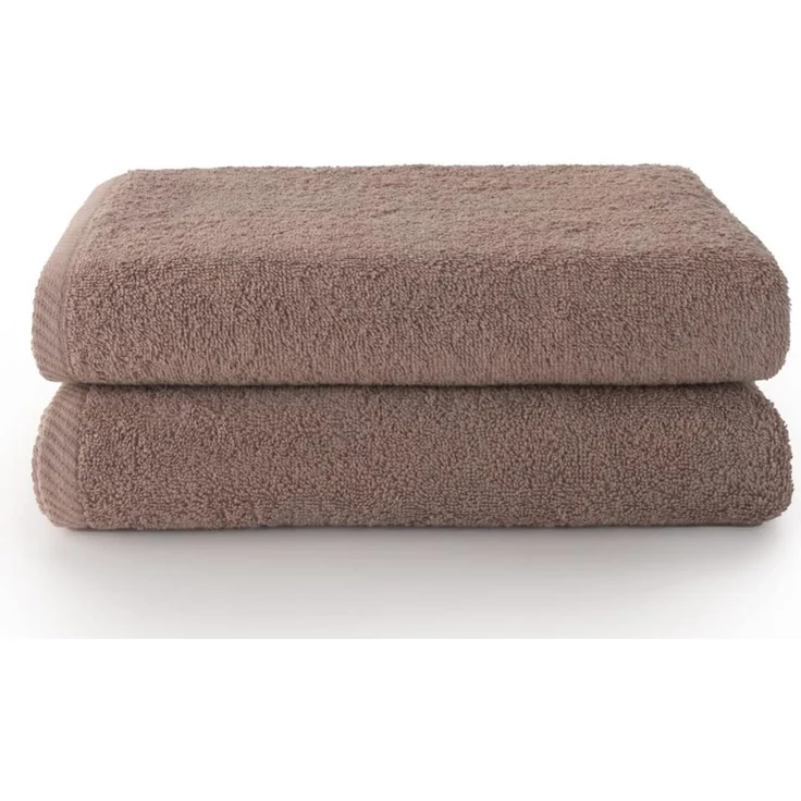 Top Towel - Plus - Große Badetücher - Badetücher - 2 Duschtücher - 100x150 cm 100 % Baumwolle - Nerz