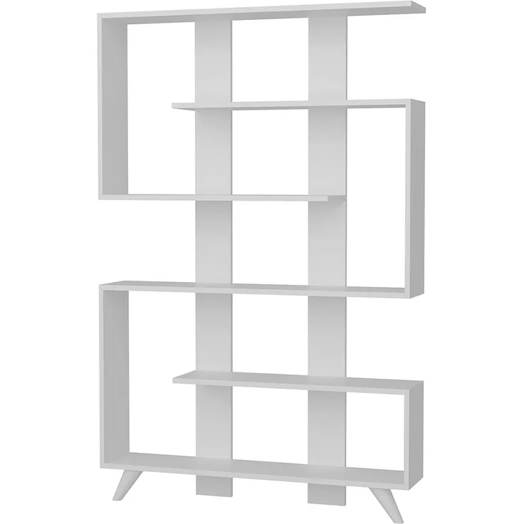 Calicosy 'RAIN' Regal mit 5 Böden weiß H162 cm - Weiß