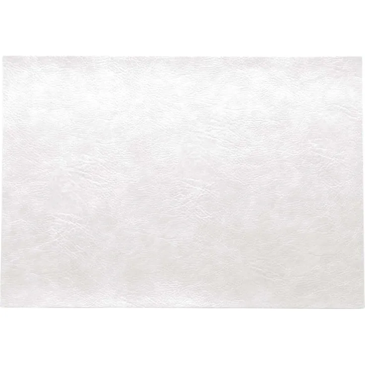 ASA PVC Placemats Tisch-Set weiß