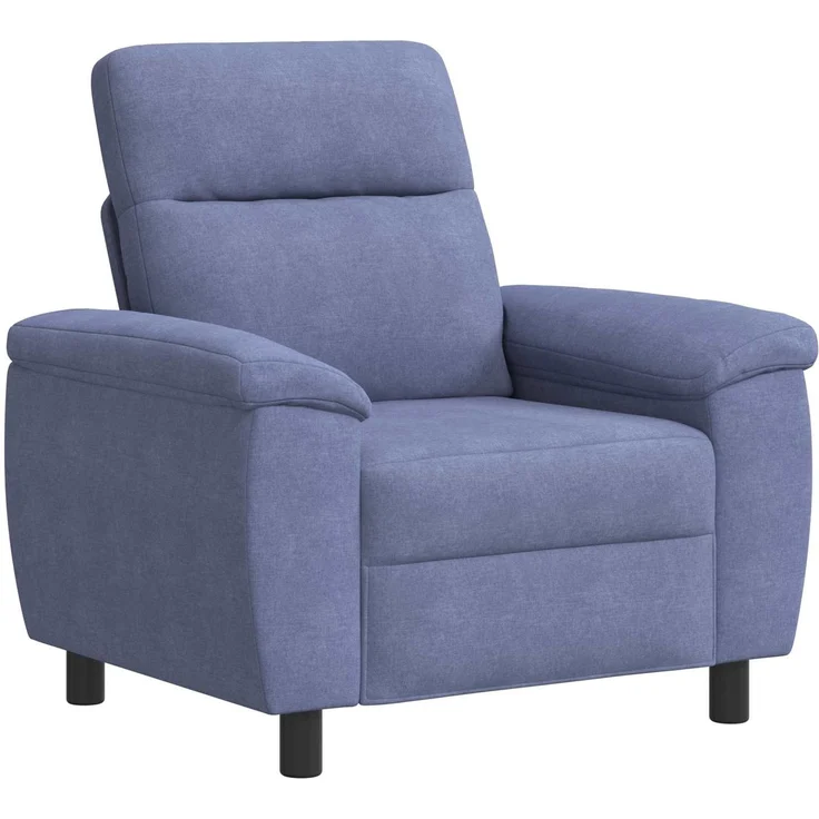 vidaXL Sofa Jeans blau 95 x 90 x 95 cm Stoff 42040908 – Bild 1