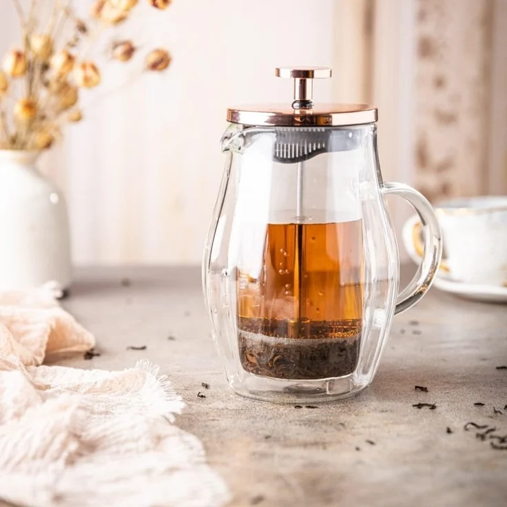 Klausberg Klausberg French Press Kaffee- und Teezubereiter 0,35l KB7721 – Bild 2