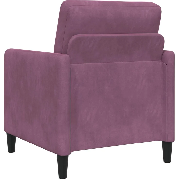 vidaXL Sofa Set mit Stauraum 2 stk. Lila Polyester 3429259 – Bild 5