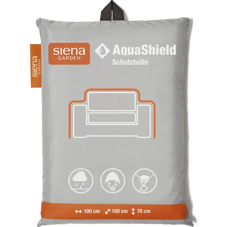 Siena Garden AquaShield Loungesessel - hellgrau, Polyester (D41177) – Bild 6