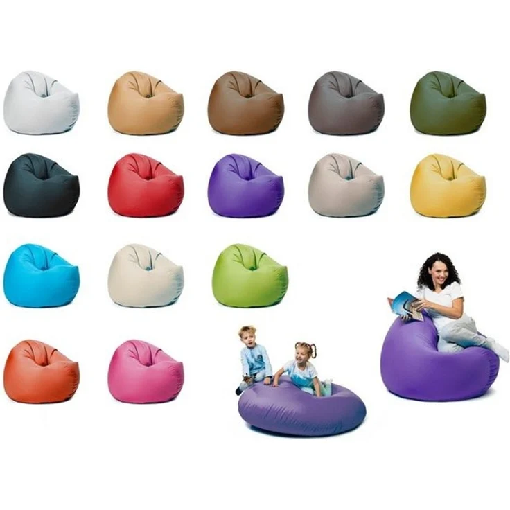 sunnypillow Sitzsack mit Styropor Füllung Outdoor & Indoor für Kinder und Erwachsene – Bild 4