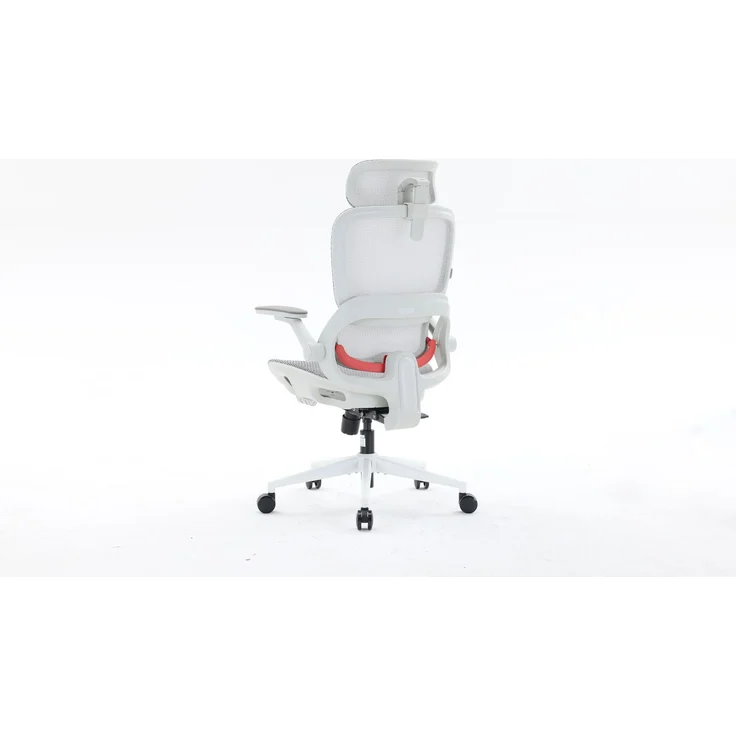 Sihoo Ergonomischer Stuhl B100-Pro, Mit Pedal, 131 x 73 cm, in Weiß – Bild 17