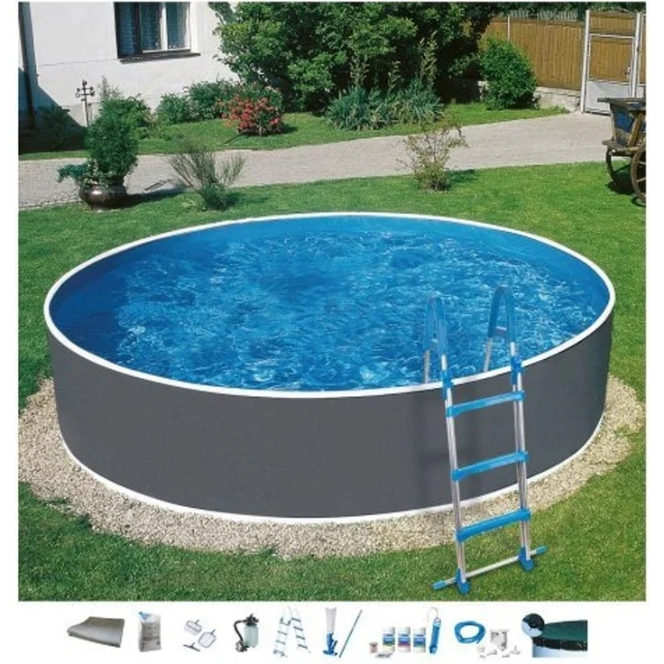 my POOL BWT Rundpool HYPE 5 (Komplett-Set, 10-tlg), in verschiedenen Größen – Bild 1
