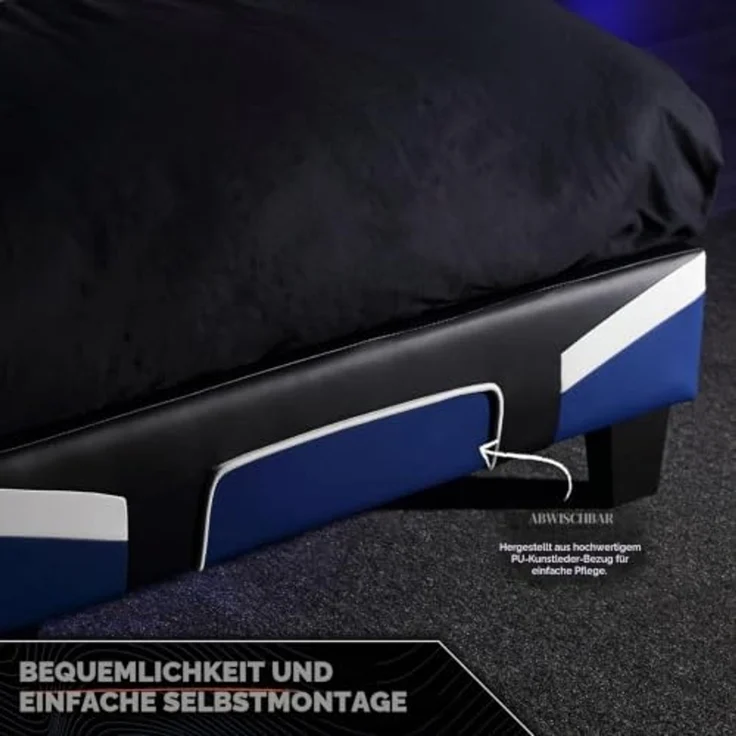 X Rocker Gamerbett Cerberus MKII Racing & Gaming Bett für Kinder & Jugendliche – Bild 4