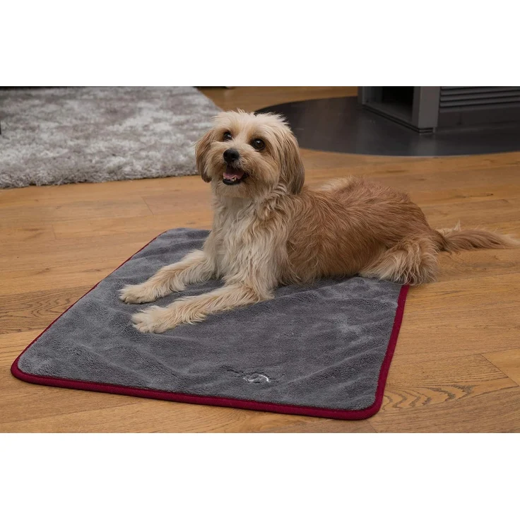 TrendPet Tierdecke Kuschel- & Trocknungsdecke "Ruby", 80% Polyester, 20% Polyamid, in 8 Größen erhältlich – Bild 2