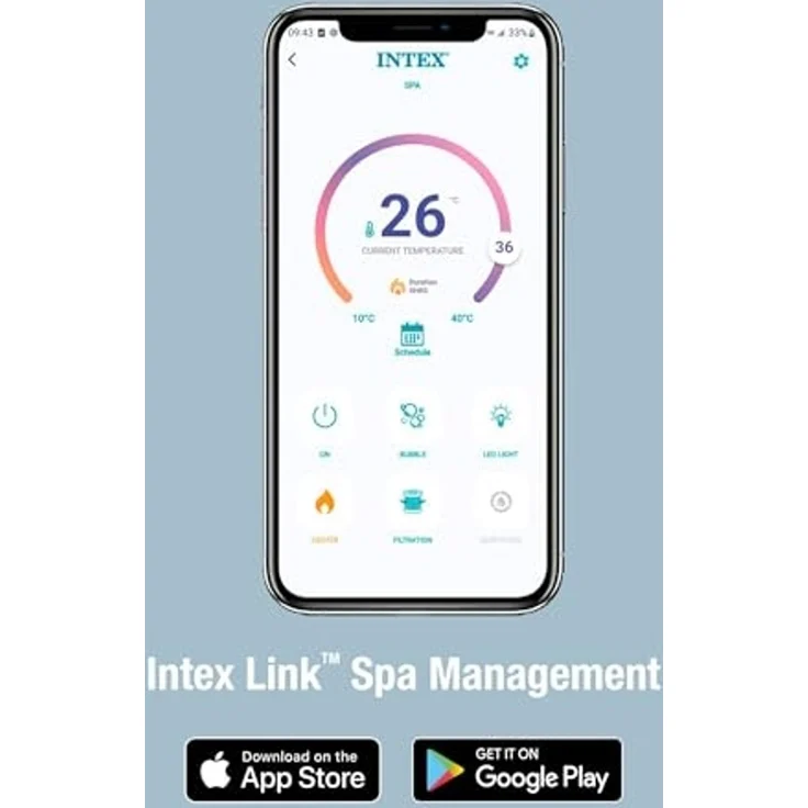 Intex Whirlpool Bubble, (Set, 6-tlg), 165 cm Durchmesser – Bild 7